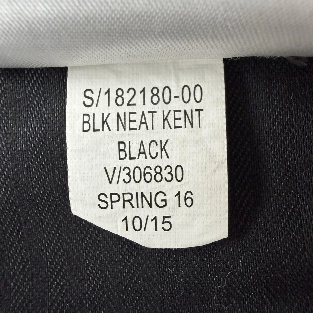 Banana Republic Kentfield Chino Pants Mens 34x30 Black Slim Fit Striped